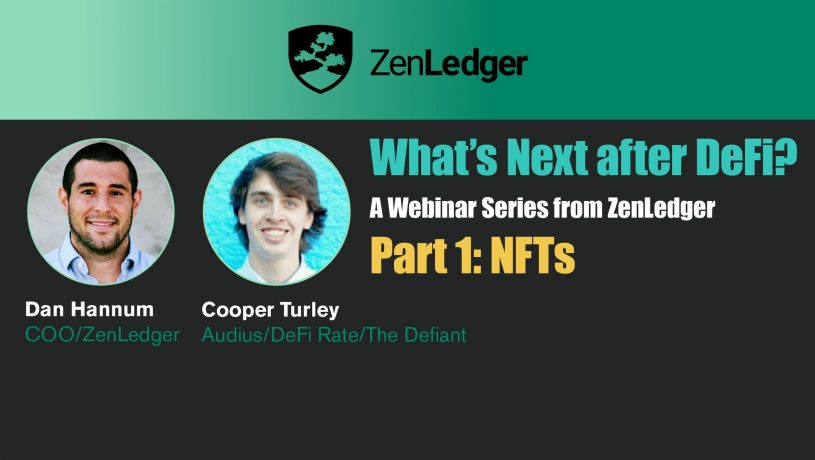 A Discussion on NFTs and Crypto Taxes Webinar