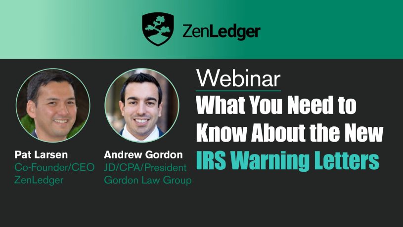 What You Need to Know About the New IRS Crypto Letters Webinar