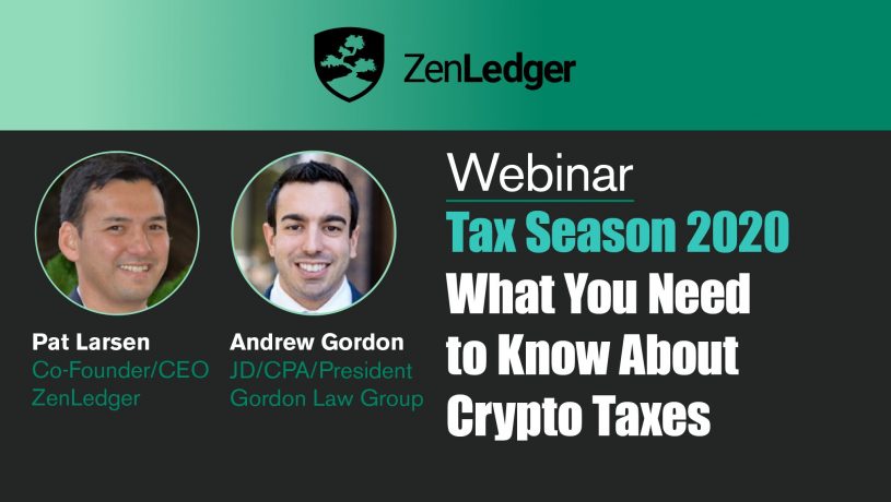 All You Need to Know about Paying Cryptocurrency Taxes Webinar