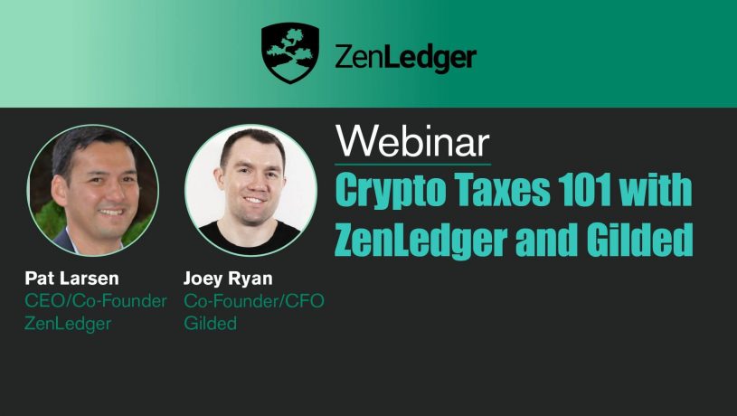 Crypto Taxes 101 Webinar